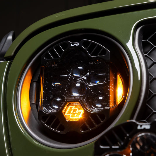 Baja Designs 18-25 Jeep Wrangler JL / 20-25 Gladiator JT DOT LP6 LED Headlight Kit