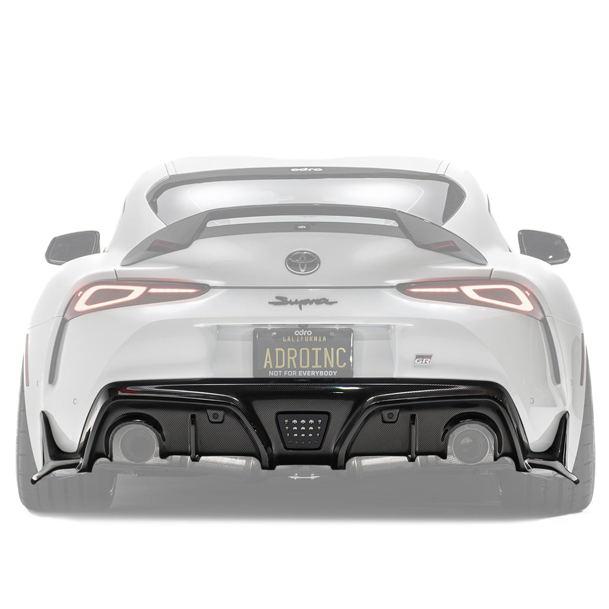 ADRO Toyota GR Supra Carbon Fiber Rear Diffuser V2