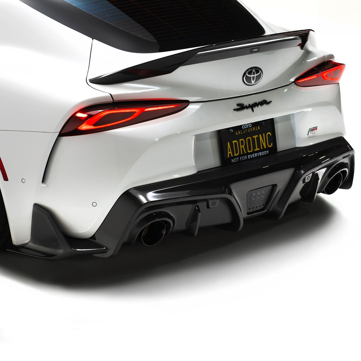ADRO Toyota GR Supra Carbon Fiber Rear Diffuser V2 - image 4