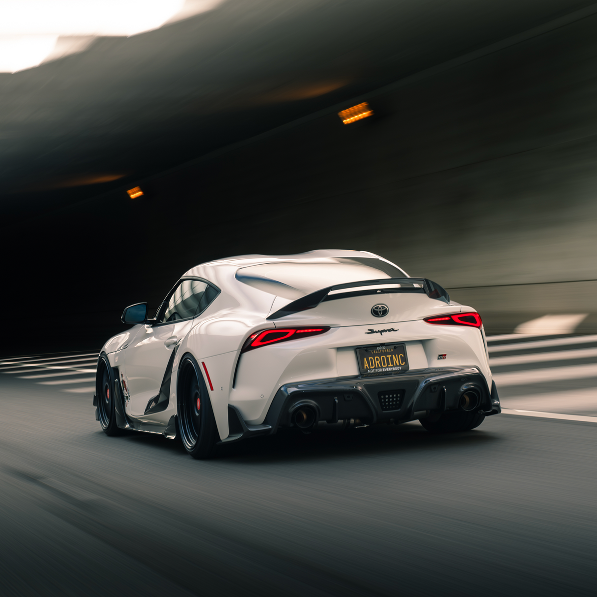 ADRO Toyota GR Supra Carbon Fiber Rear Diffuser V2 - image 7