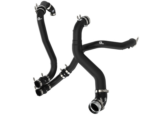 aFe POWER 46-20514-B BladeRunner aluminum hot and cold charge pipe kit black for 2021-2025 Ford F-150 and Raptor 3.5L EcoBoost