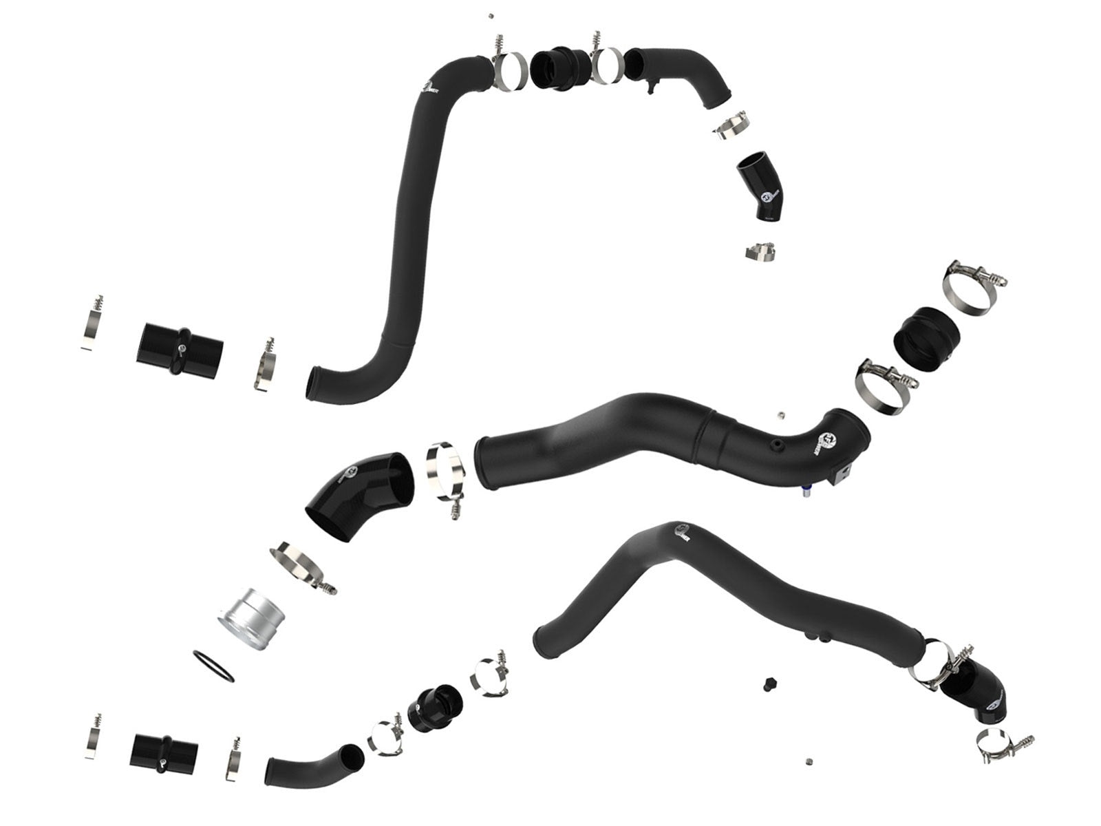aFe POWER 46-20514-B BladeRunner hot and cold charge pipe kit detail