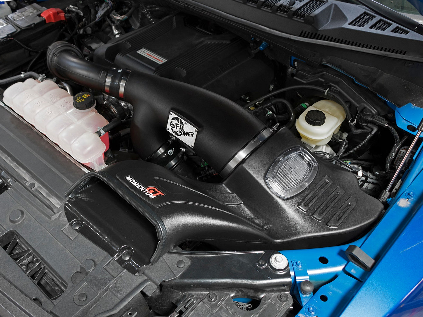 aFe POWER 51-73115 Momentum GT intake housing and Pro DRY S filter detail