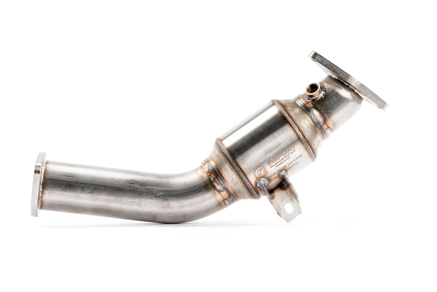 AMS Performance VR30DDTT Street Lower Downpipe detail