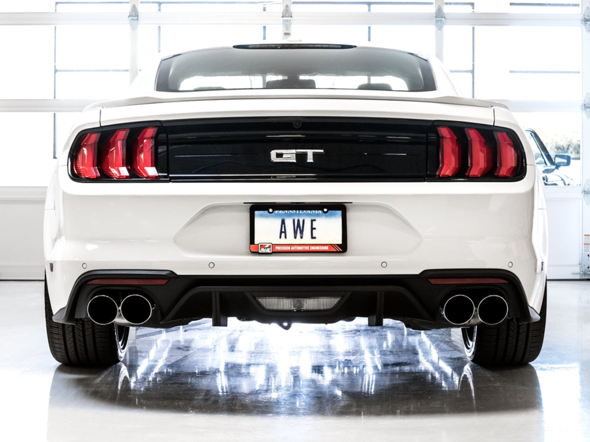AWE Exhaust Suite for 2018-2023 Ford Mustang GT S550