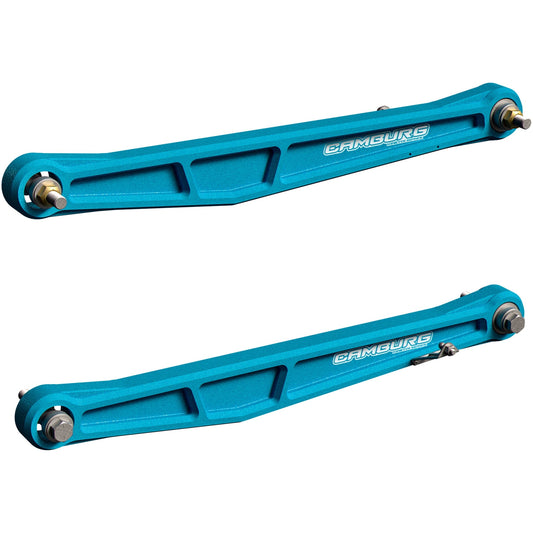 Camburg KINETIK rear billet trailing arm kit for 2024-2025 Ford Ranger Raptor in King Blue