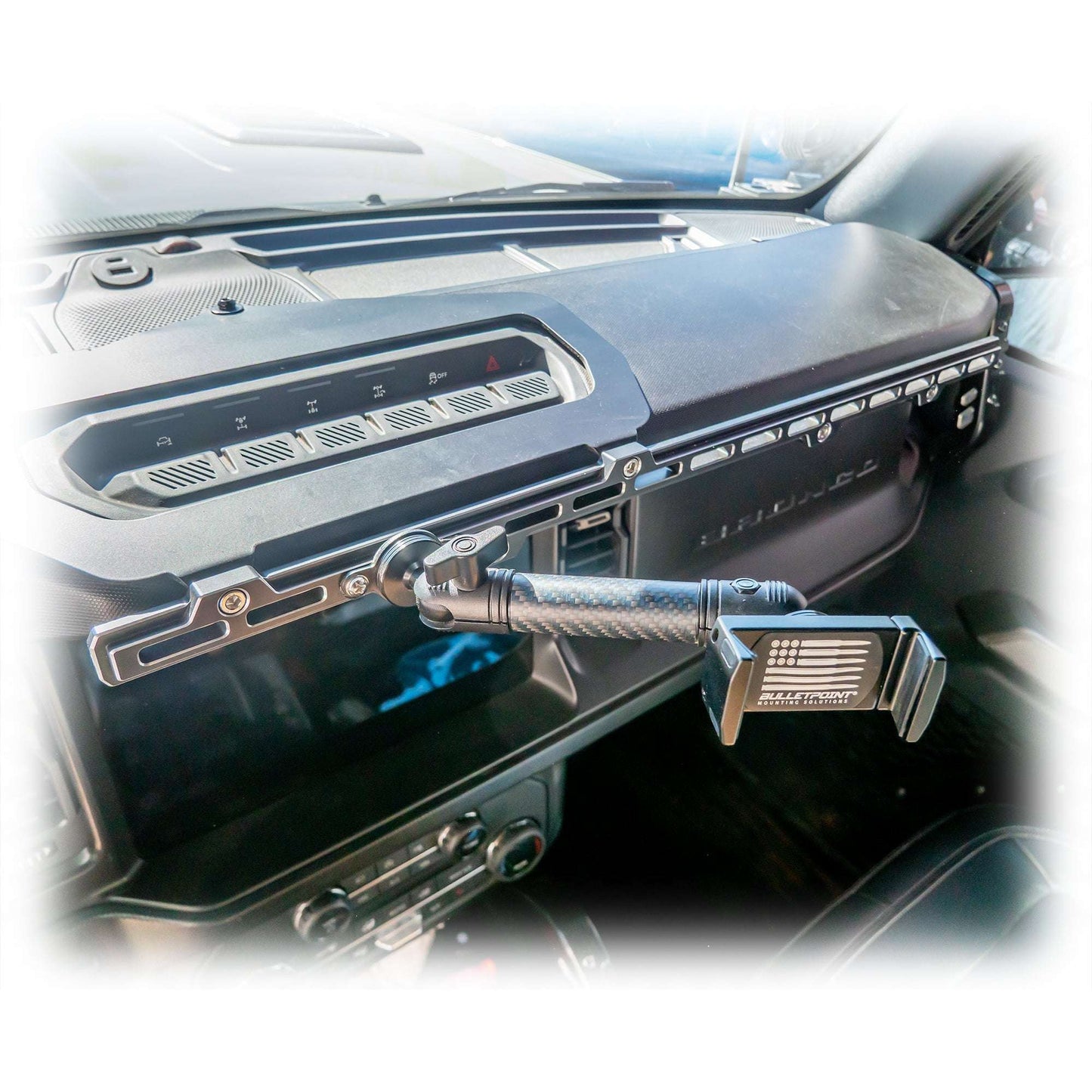 Turn Offroad Dash Rail for 2021-2026 Ford Bronco