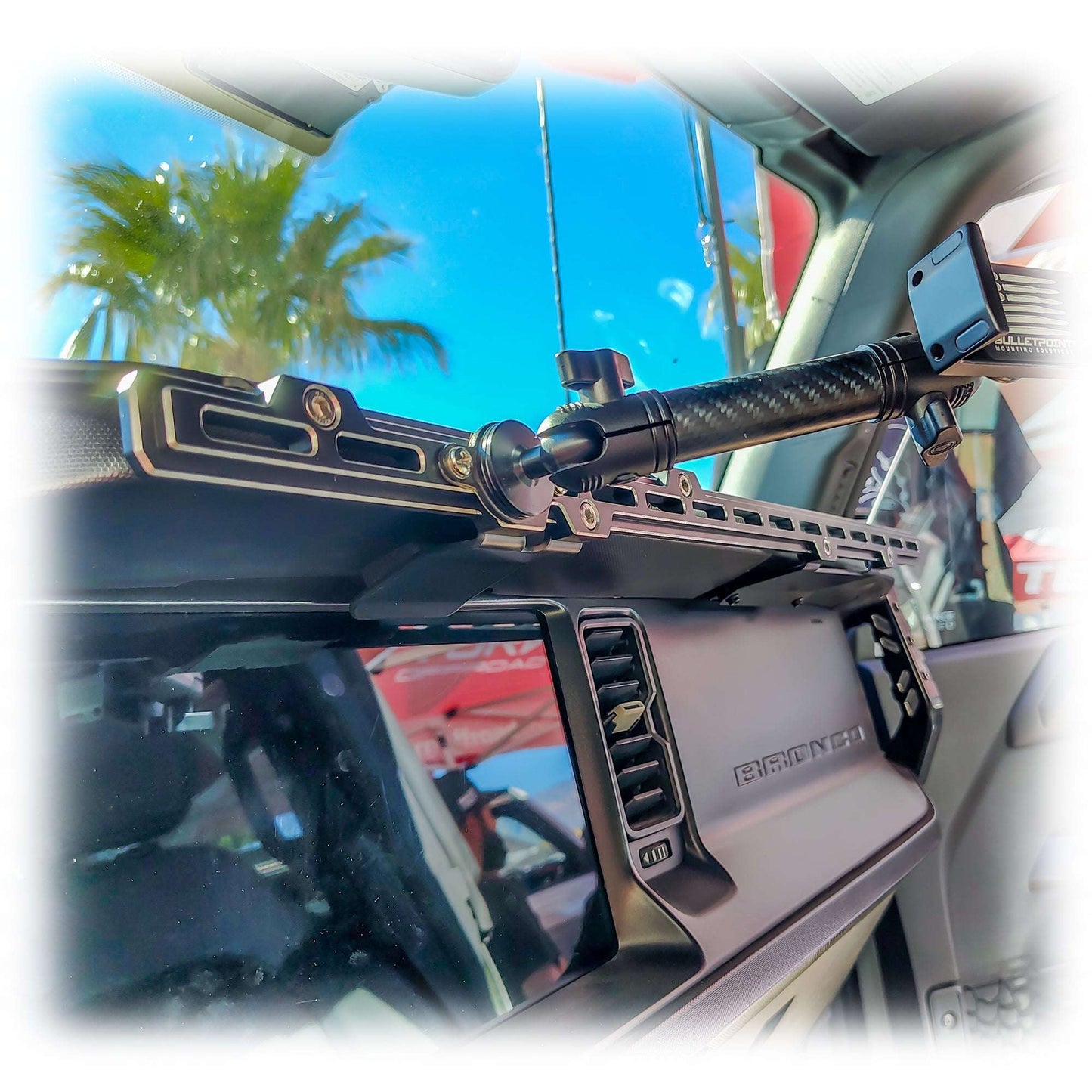 Turn Offroad Dash Rail for 2021-2026 Ford Bronco