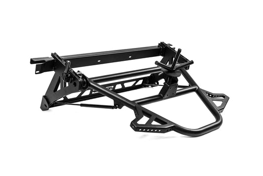 DV8 Offroad Jeep Gladiator JT adjustable in-bed spare tire carrier