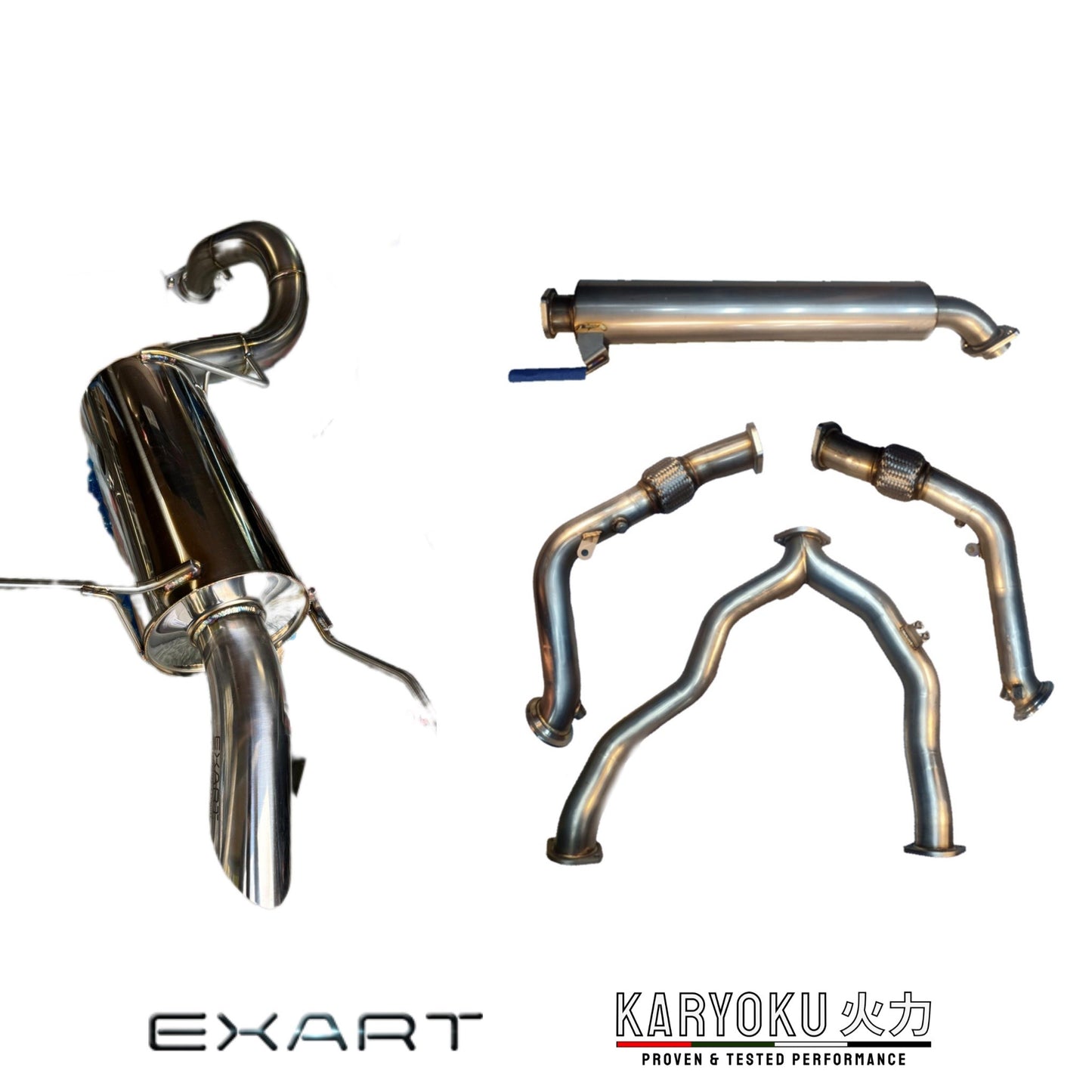 Exart Exhaust System for Petrol LC300/LX600