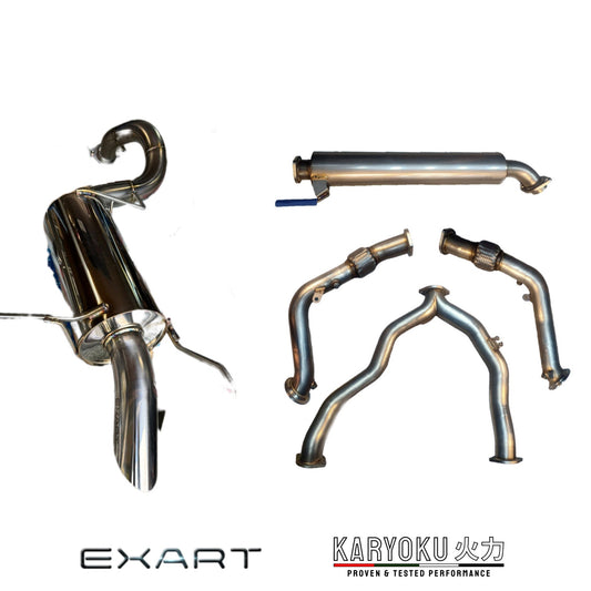 Exart Exhaust System for Petrol LC300/LX600