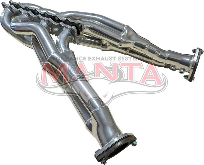 Manta Headers Ceramic Coated for Y62 Nissan Patrol