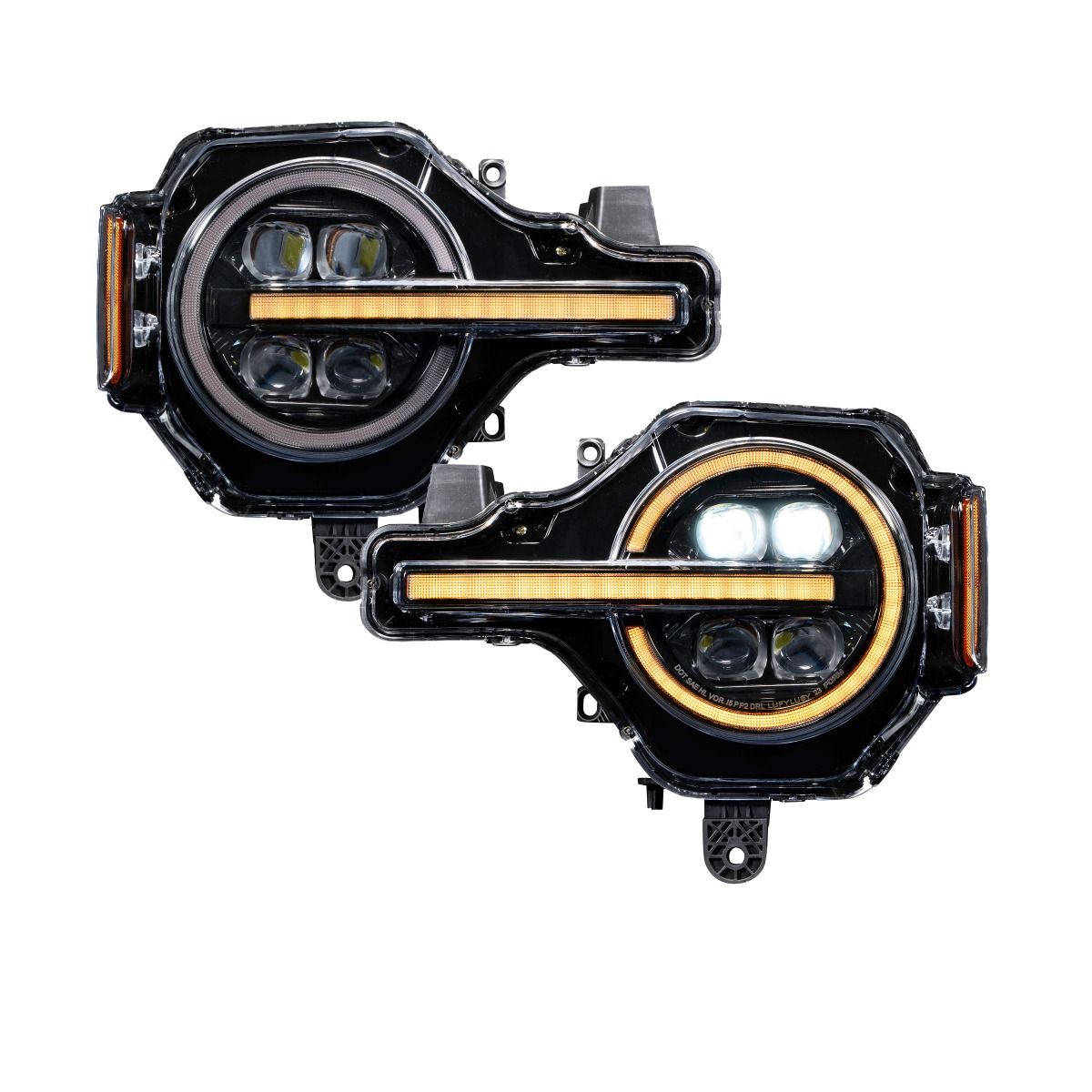 Form Lightning Ford Bronco LED Projector Headlights (pair)