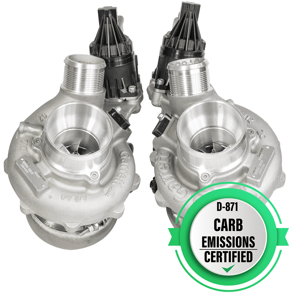 Garrett PowerMax Stage 2 turbo upgrade for 2017-2020 Ford F-150 and Raptor 3.5L EcoBoost