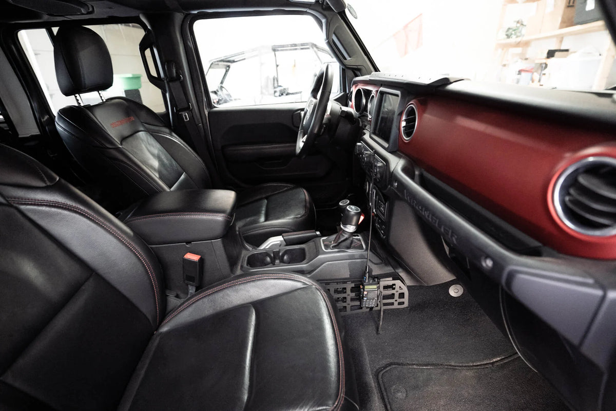 DV8 Offroad 2018-2026 Jeep Wrangler JL & 2020-2026 Gladiator JT Center Console Molle Panels