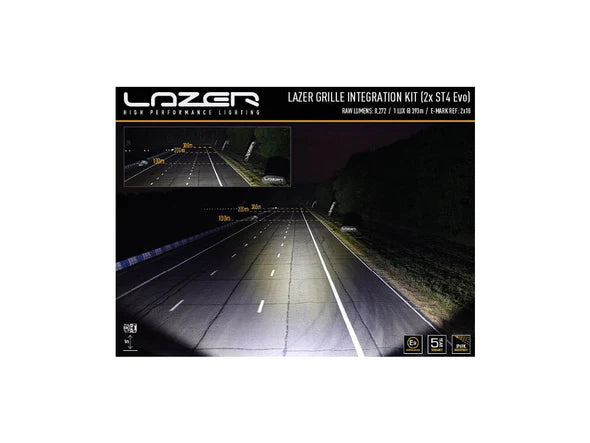 Lazer Lamps Toyota Landcruiser 70 Grille Kit (with ST4 Evolution)2007+