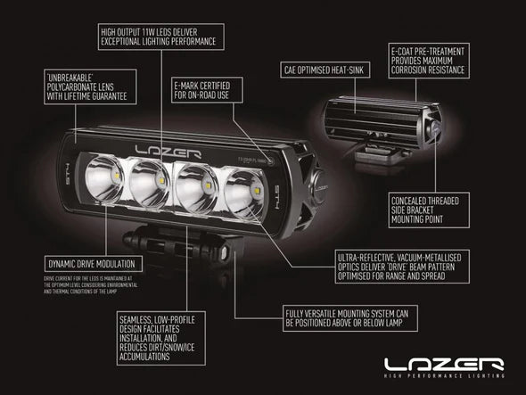 Lazer Lamps Toyota Landcruiser 70 Grille Kit (with ST4 Evolution)2007+