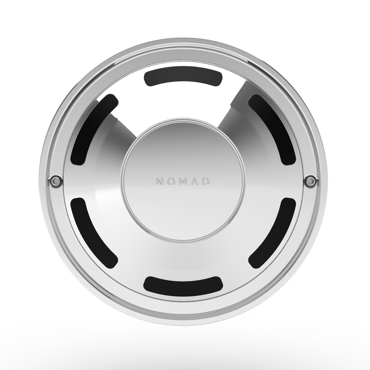 Nomad Wheels 504 Field stainless steel closed-end cap front