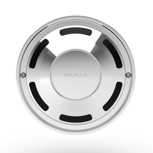 Nomad Wheels 504 Field stainless steel closed-end cap front