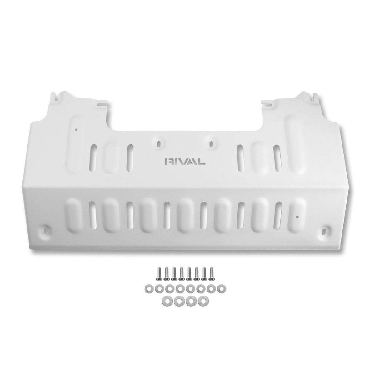 RIVAL aluminum exhaust skid plate for Ineos Grenadier