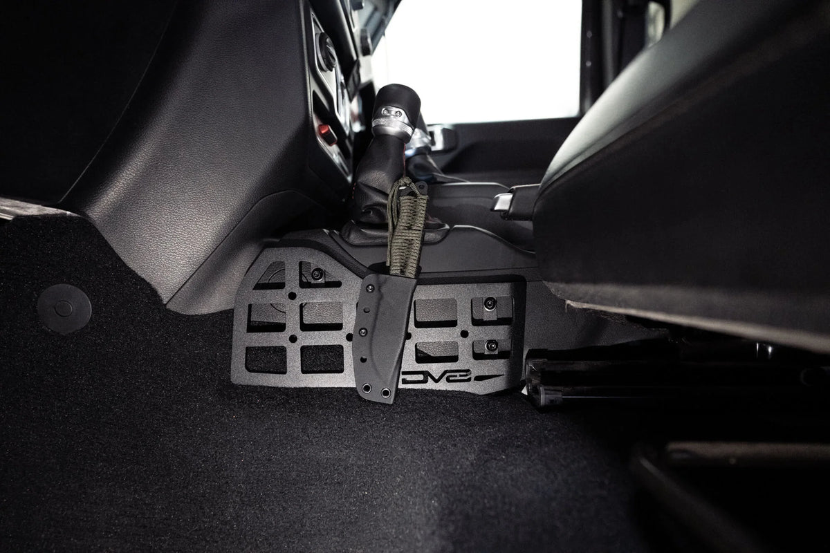 DV8 Offroad 2018-2026 Jeep Wrangler JL & 2020-2026 Gladiator JT Center Console Molle Panels